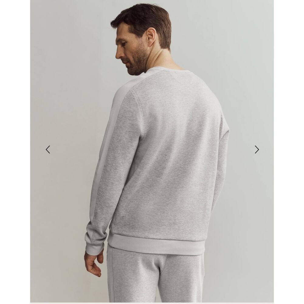 RHONE size SMALL Heritage Midweight Crew Neck Sweatshirt - Picture 4 of 5